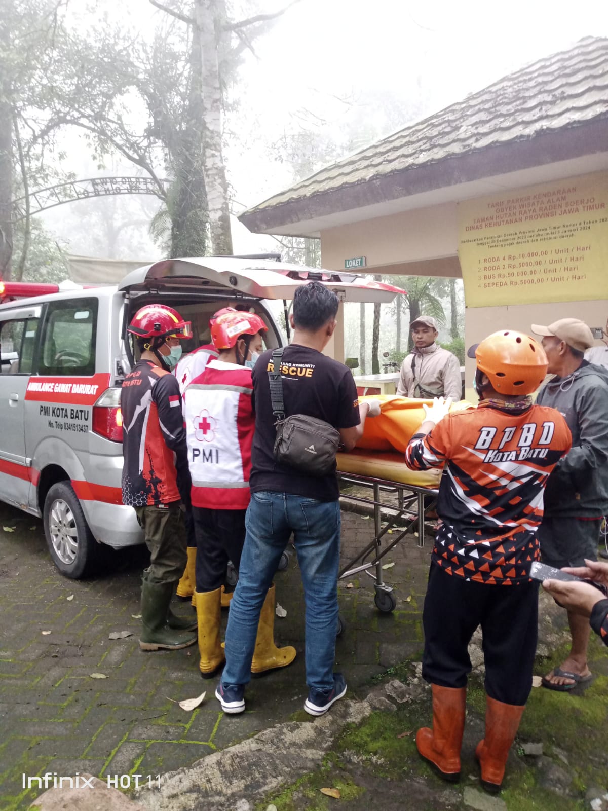 Pemuda Asal Mojokerto Tewas di Bawah Jembatan Kembar Pacet, Diduga Bunuh Diri