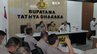 Matangkan Pengamanan Mudik 2026, Tiga Pilar Lamongan Gelar Rakor Operasi Ketupat Semeru