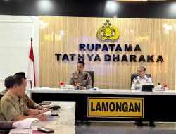 Jelang Mudik 2026, Satlantas Polres Lamongan Gelar Rakor Pengamanan Perlintasan KA