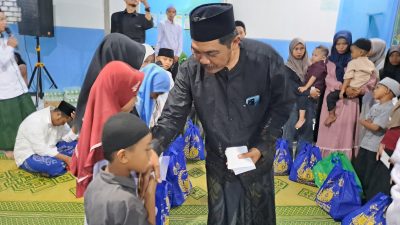 SPPG Lopang 1 Kembangbahu Gandeng MWC NU Santuni Yatim dan Duafa