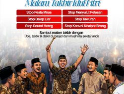 Jaga Kekhusyukan Malam Takbir, Satlantas Polres Lamongan Larang Sound Horeg dan Konvoi Knalpot Brong