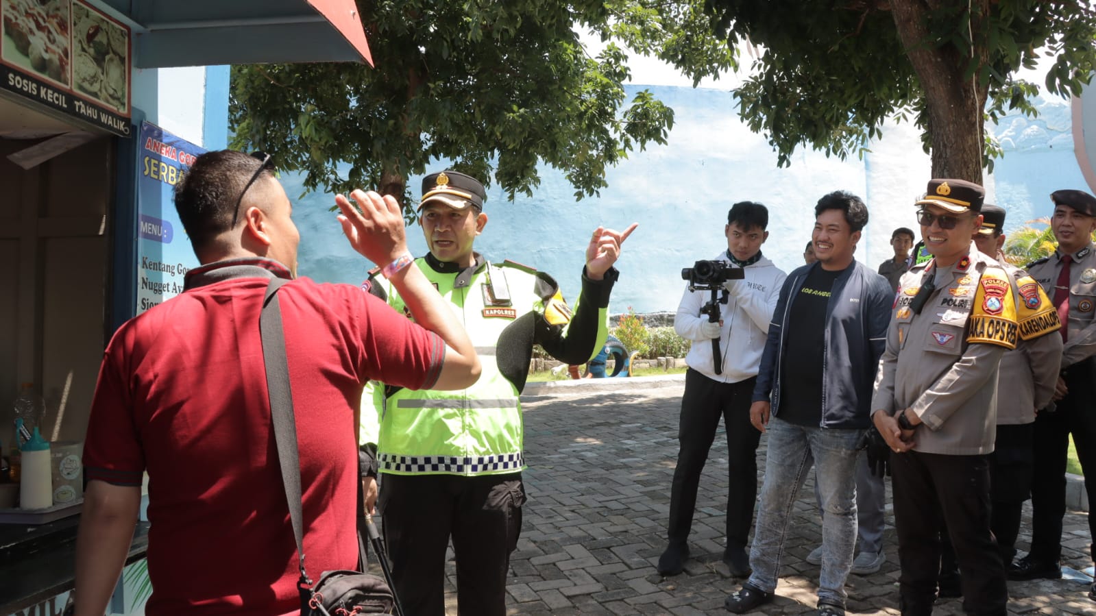 Pastikan Libur Lebaran Aman, Kapolres Lamongan Pantau Jalur Wisata