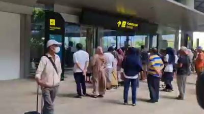 H-1 Lebaran 2026, Arus Mudik Bandara Dhoho Kediri Lancar, Jumlah Penumpang Meningkat