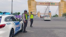 IPDA Arifin Pimpin Sapa Pagi, Satlantas Polres Kediri Kota Perkuat Pengamanan Ramadan hingga Jelang Lebaran