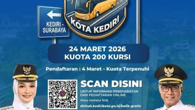 Balik Gratis 2026 Dibuka, ણી 200 Kursi Disiapkan untuk Arus Balik Lebaran