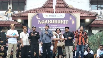 Ngabuburit Budaya di Disbudparpora Kediri, Reog Meriahkan Acara dan 2.000 Takjil Dibagikan