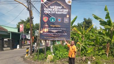 Imbauan Aparat Berbuah Aksi, Banner Lama Dicopot dan Diganti Banner Paguyuban Silat Blabak–Pagut