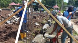 Pembangunan KKMP di Kelurahan Pojok Dikebut, Ditargetkan Selesai Dalam Sebulan