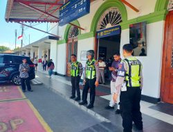 Wali Kota Kediri Tinjau Stasiun Jelang Mudik Lebaran 2026, Satlantas Polres Kediri Kota Perketat Pengamanan