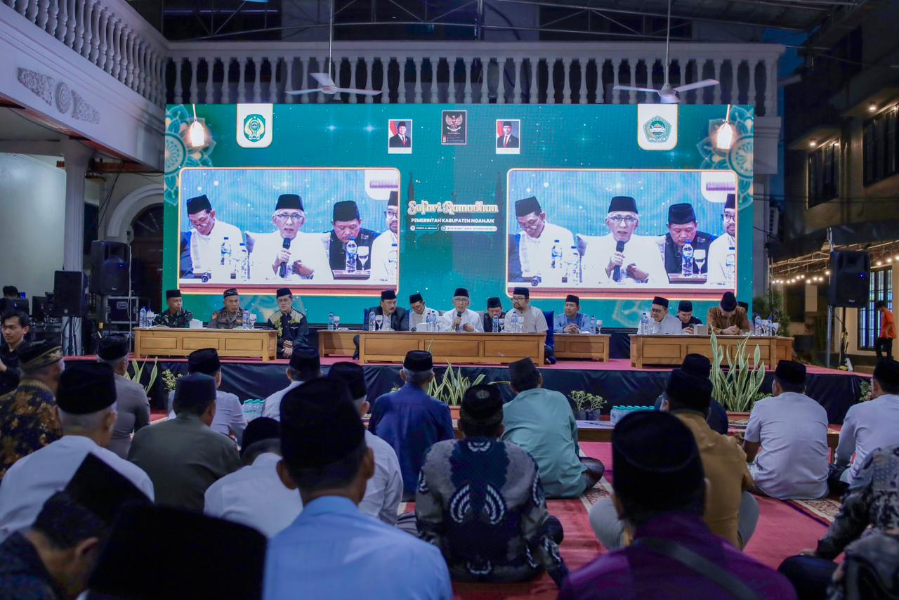Ponpes Al Ubaidah Jadi Penutup Safari Ramadan, Pemkab Nganjuk Perkuat Sinergi dengan Pesantren