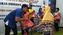 PWI Kediri Raya Tebar Kepedulian Ramadan, 150 Anak Yatim Terima Santunan dan Buka Bersama