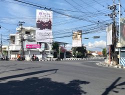Pantauan Arus Mudik Pagi Hari, Simpang Empat Alun-Alun Kediri Lengang