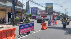 Rekayasa Lalu Lintas di Jalan Sudirman Kediri Diperketat, Polisi Antisipasi Lonjakan Belanja Lebaran