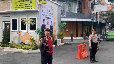 Kawasan Doho–Stasiun Kediri Dipadati Kendaraan Luar Daerah, Polisi Pastikan Lalu Lintas Terkendali