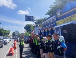 Arus Lalin Jalan Panglima Sudirman Kediri Ramai Namun Tetap Lancar, Ini Infonya