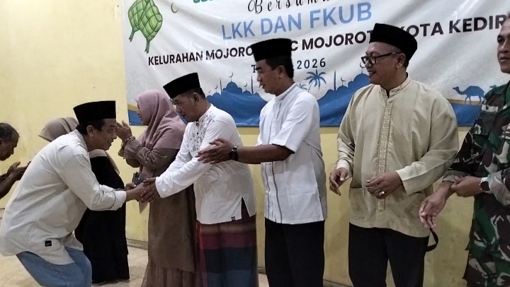 Halal Bihalal Kelurahan Tekankan Kebersamaan Antar Lembaga
