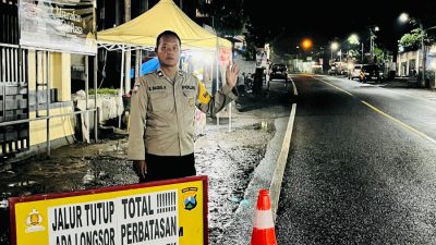 Longsor Tutup Total Jalur Ponorogo–Trenggalek KM 16, Pengendara Diminta Gunakan Rute Alternatif