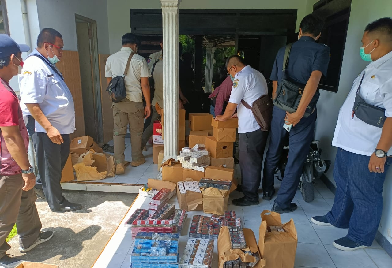 Dana DBHCHT Satpol PP Tulungagung 2026 Turun, Intensitas Penindakan Rokok Ilegal Dikurangi