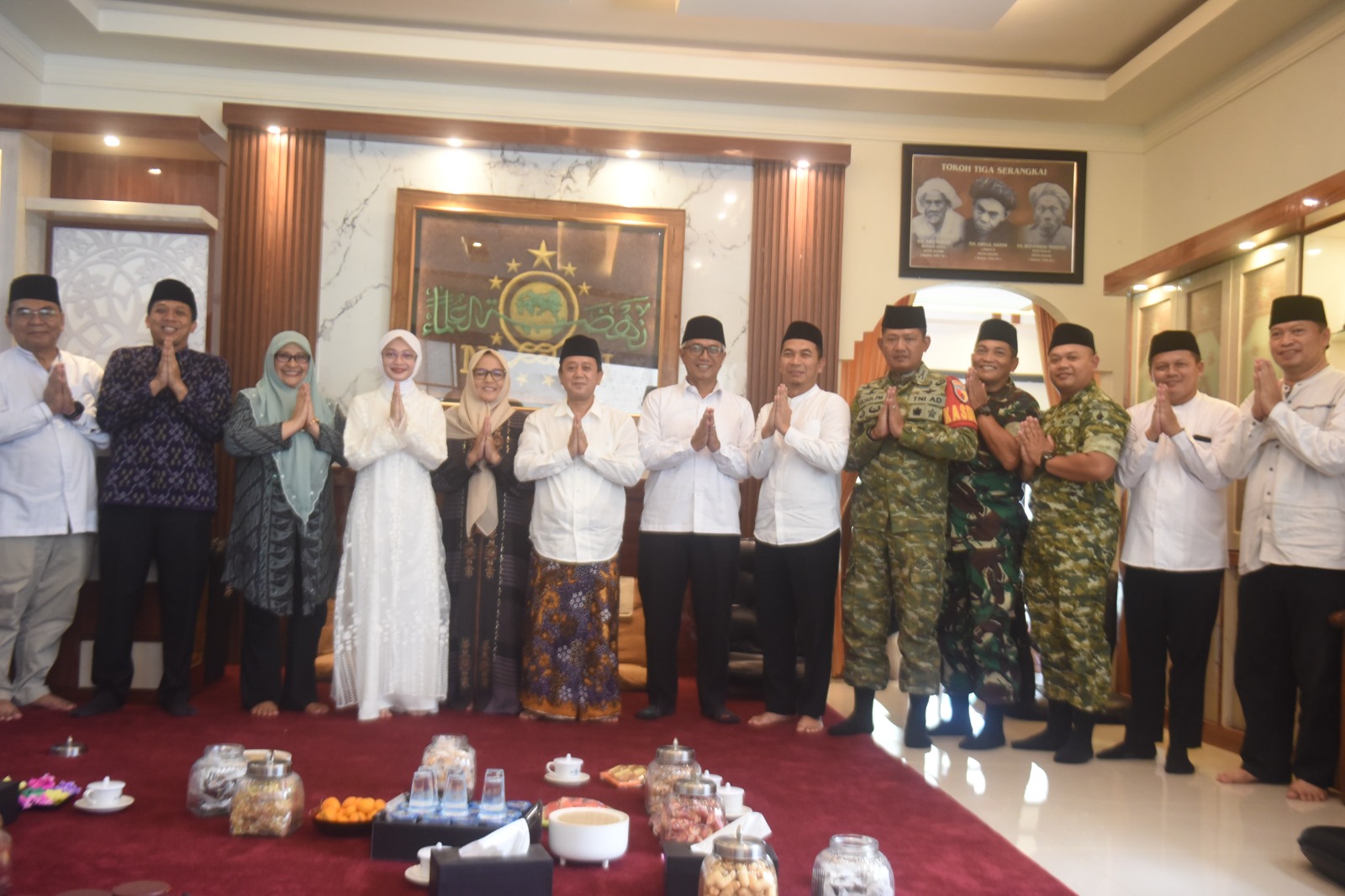 Hangatnya Idulfitri, Wali Kota Kediri dan Forkopimda Jalin Silaturahmi dengan Tokoh Agama