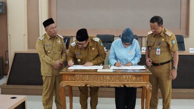 Perkuat Tata Kelola Pemerintahan, Pemkab Jombang dan Kejari Teken MoU Bidang Datun