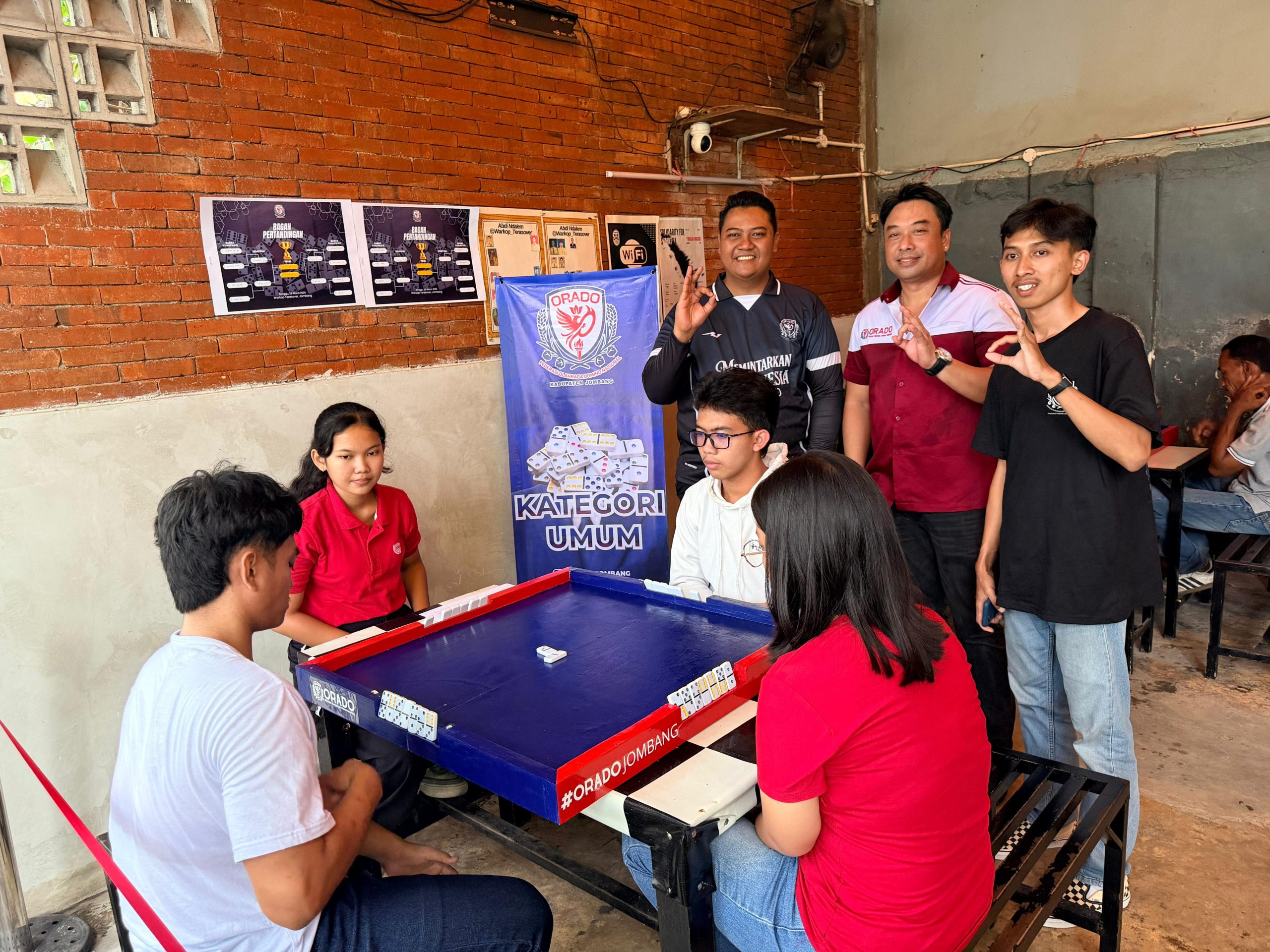Perdana, Orado Jombang Gelar Kejurcab Domino 2026
