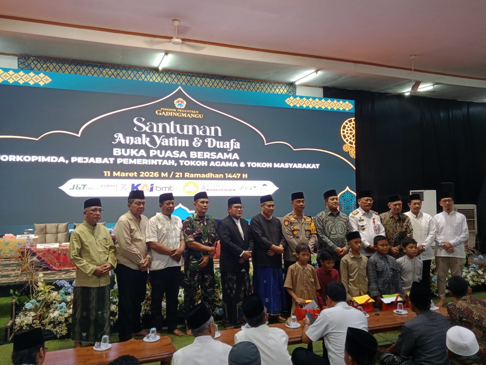Santunan Ramadan Ponpes Gadingmangu Pererat Silaturahmi Pesantren dan Masyarakat
