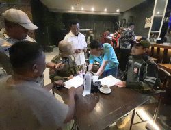 Operasi Gabungan di Luv Gold, Petugas Temukan Izin Miras Diterbitkan dari Luar Kota Kediri