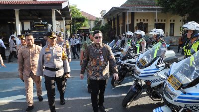 Polres Kediri Buka Layanan Penitipan Kendaraan Gratis Selama Mudik Lebaran 2026