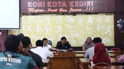 Persiapan Porprov Jatim X 2027, KONI Kota Kediri Mulai Puslatkot 1 Maret 2026