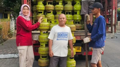 Satgas Pangan Pastikan Stok LPG 3 Kilogram di Kediri Aman Jelang Nyepi dan Lebaran