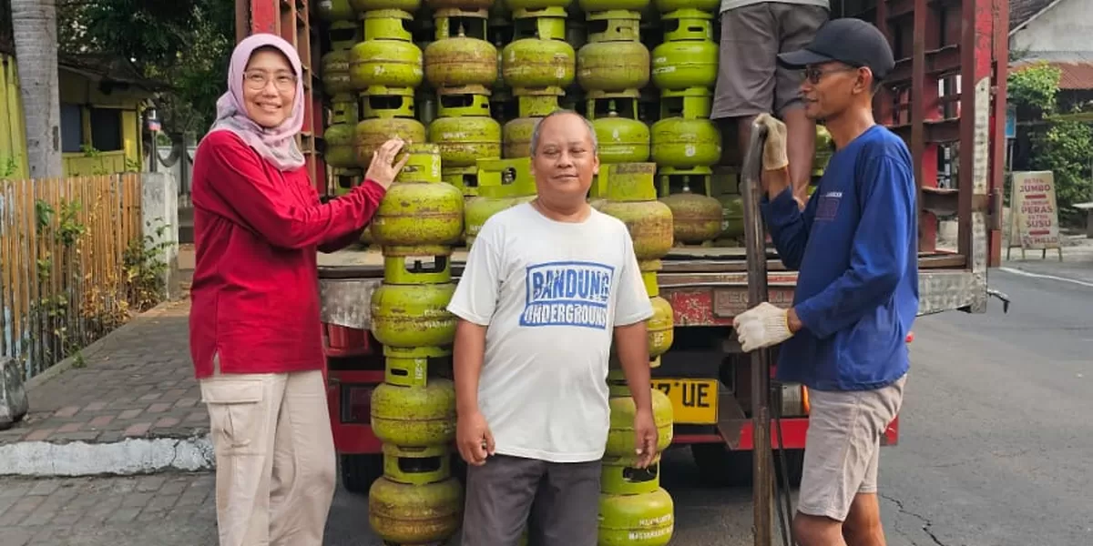 Satgas Pangan Pastikan Stok LPG 3 Kilogram di Kediri Aman Jelang Nyepi dan Lebaran