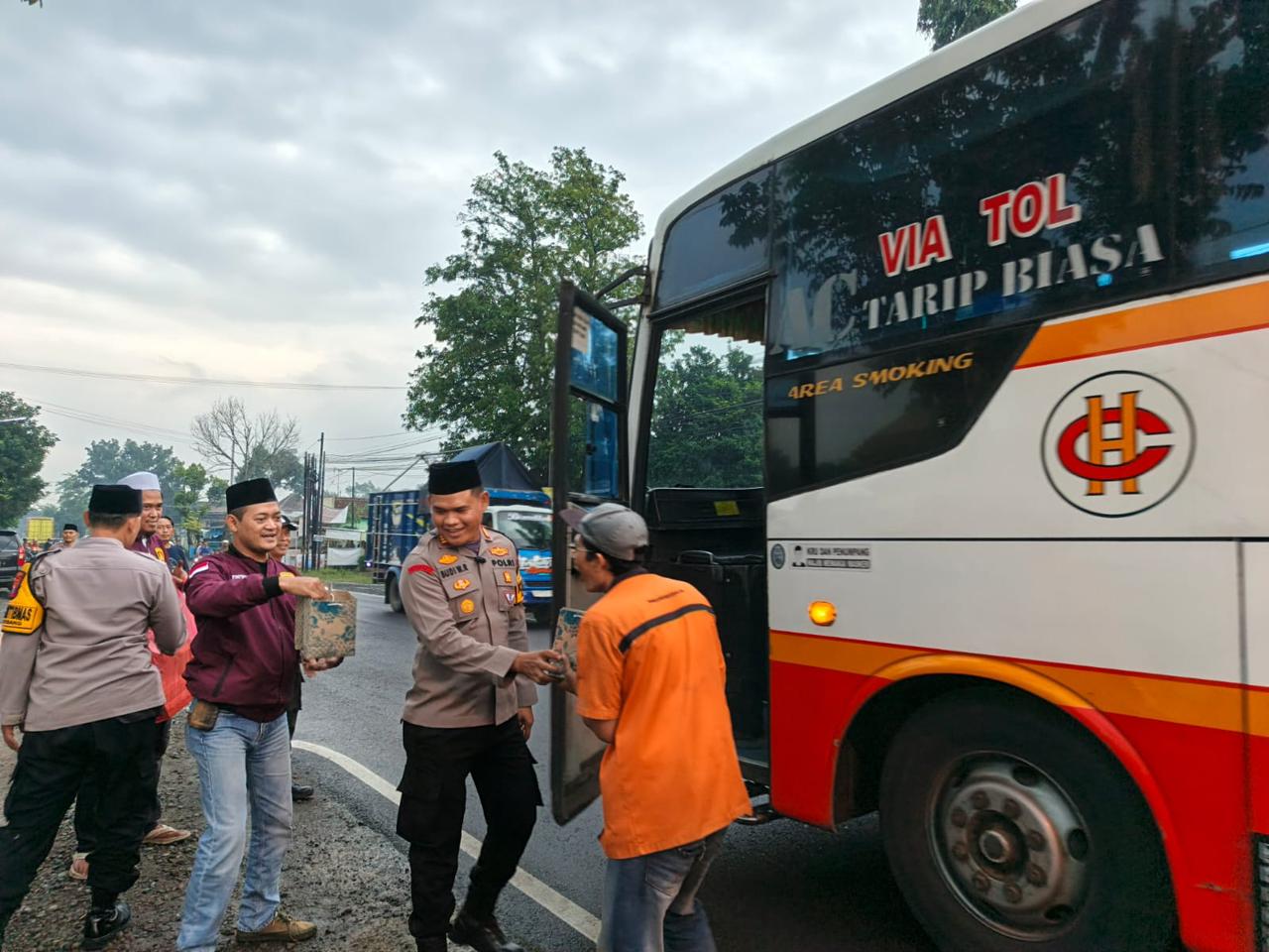 Polsek Ngadiluwih Terima Titipan Kendaraan Warga yang Mudik Lebaran