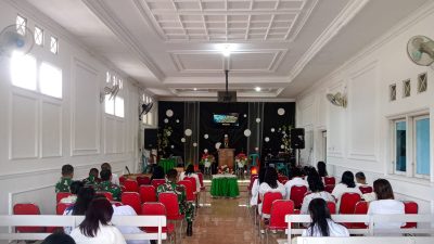 Satgas TMMD ke-127 Ibadah Bersama Jemaat GPdI, Perkuat Kebersamaan dan Toleransi di Kediri