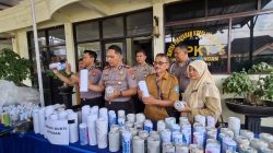Polisi Amankan 10 Pelajar di Jenangan, Ratusan Selongsong Petasan dan Balon Udara Disita