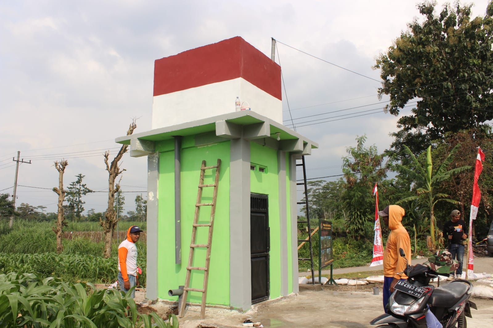 Petani Desa Gadungan Antusias Sambut Sumur Bor TMMD, Harap Panen Tetap Jalan Saat Kemarau