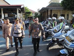 Polres Kediri Gelar Apel Operasi Ketupat Semeru 2026, Ratusan Personel Disiagakan Amankan Mudik