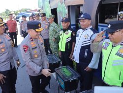 Wakapolda Jatim Tinjau Pos Tiga Mengkreng, Arus Mudik Diperkirakan Meningkat H-1 Lebaran