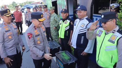 Wakapolda Jatim Tinjau Pos Tiga Mengkreng, Arus Mudik Diperkirakan Meningkat H-1 Lebaran