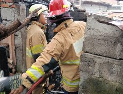 Korsleting Mesin Cuci, Dapur Rumah Warga Desa Gadungan Terbakar