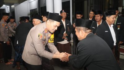 Bertemu Ulama Kamtibmas, Ini Langkah Kapolres Nganjuk Jelang Lebaran