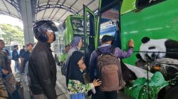 H+4 Lebaran, Aktivitas Arus Balik di Terminal Seloaji Ponorogo Ramai namun Tetap Lancar