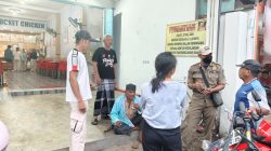 ODGJ Resahkan Pengunjung Rumah Makan di Grogol, Satpol PP Kabupaten Kediri Lakukan Penanganan