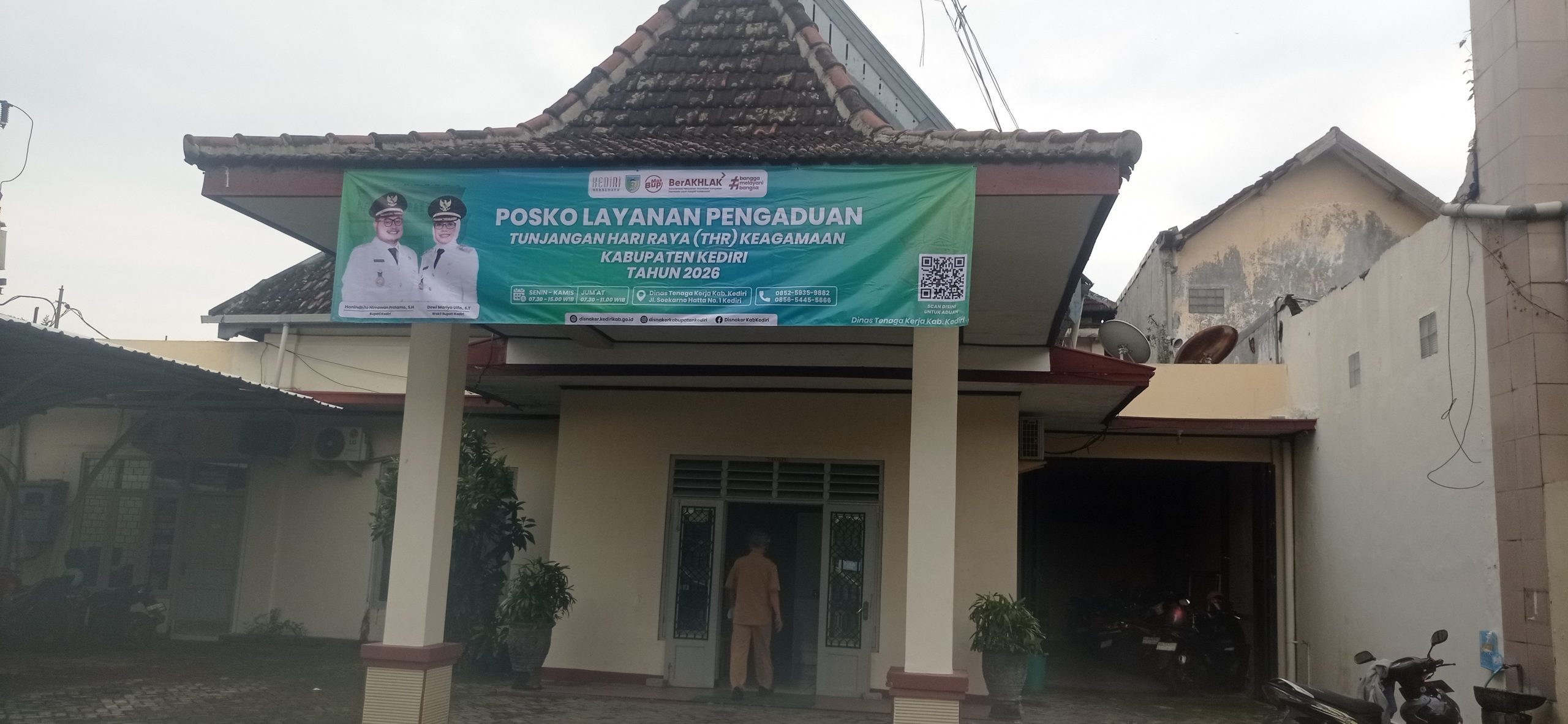 Disnaker Kabupaten Kediri Buka Posko Pengaduan THR Jelang Lebaran
