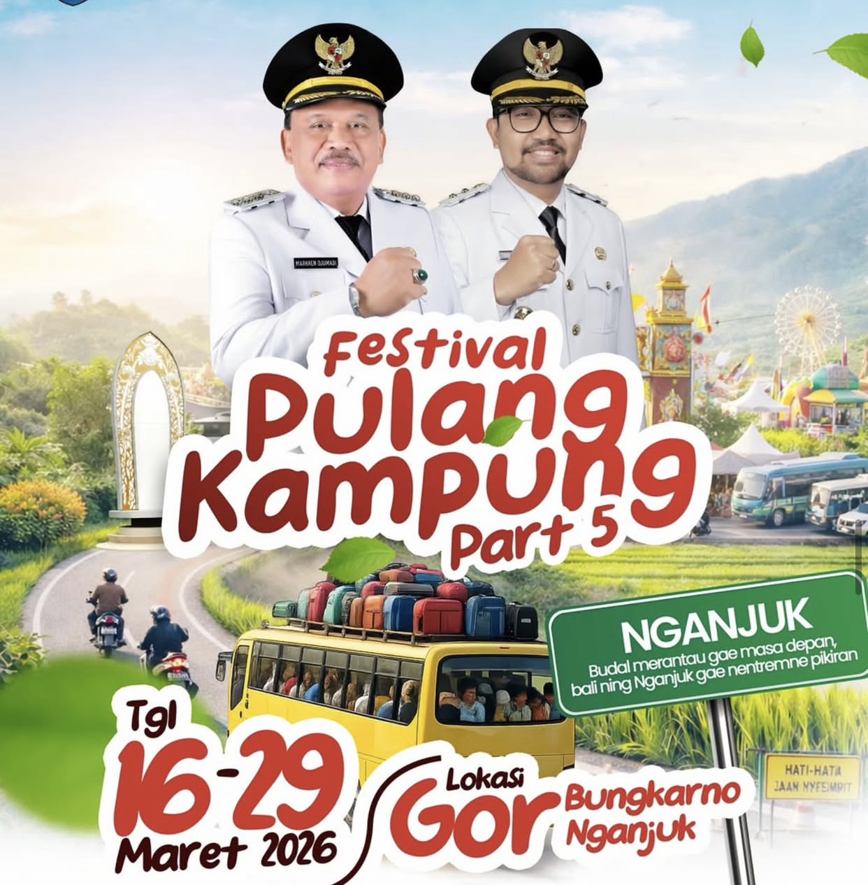 Hari Terakhir Festival Pulang Kampung Nganjuk Berlangsung Meriah, Dorong Ekonomi UMKM