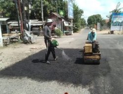 Jelang Arus Mudik Lebaran, Pemkab Tulungagung Kebut Pengerjaan Ruas Jalan Utama