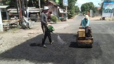 Jelang Arus Mudik Lebaran, Pemkab Tulungagung Kebut Pengerjaan Ruas Jalan Utama