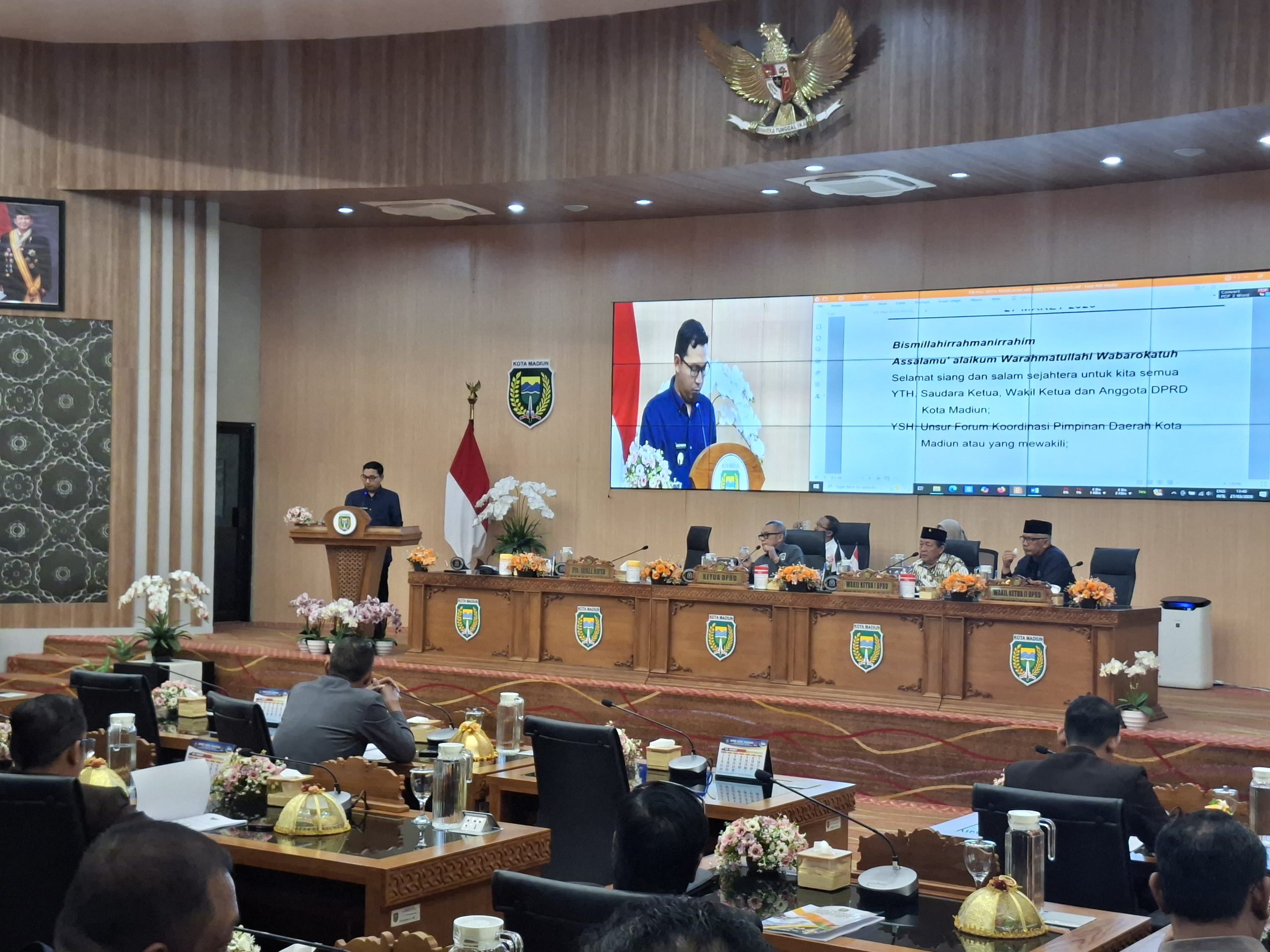 DPRD Kota Madiun Gelar Paripurna Penyampaian LKPJ Wali Kota 2025, Ini Infonya - Lingkar Wilis