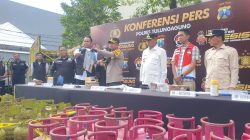 Oplos LPG Subsidi 3 Kilogram ke Tabung 12 Kilogram, Dua Pria Diringkus Polres Tulungagung