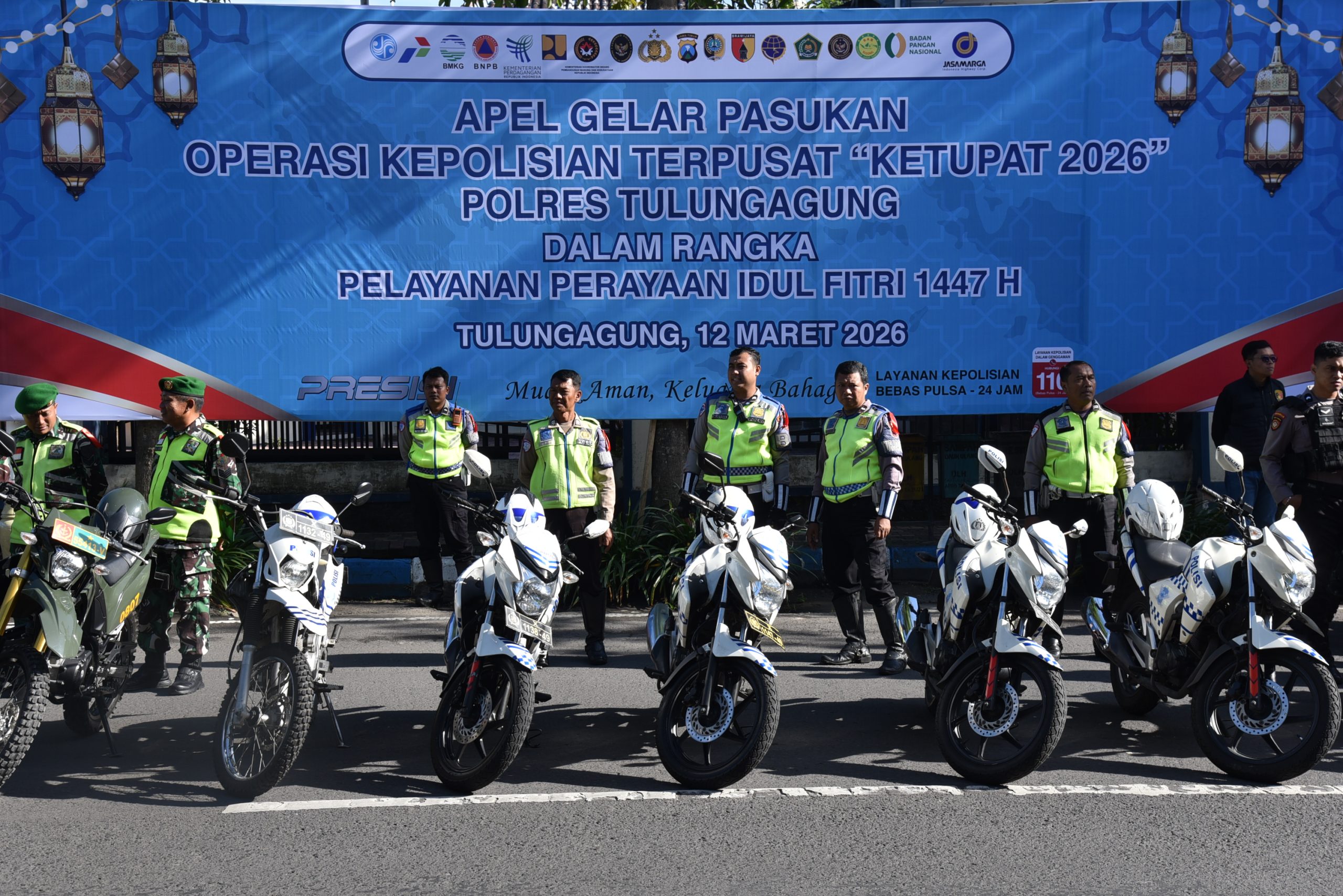 Operasi Ketupat Semeru 2026 Digelar, Polres Tulungagung Amankan Rumah Warga yang Ditinggal Mudik