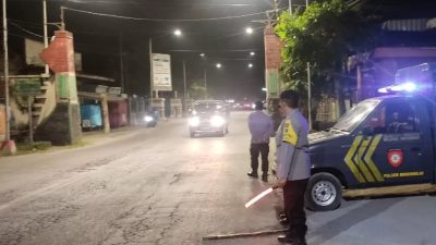 Patroli Sahur Cegah Perang Sarung dan Balap Liar di Ringinrejo